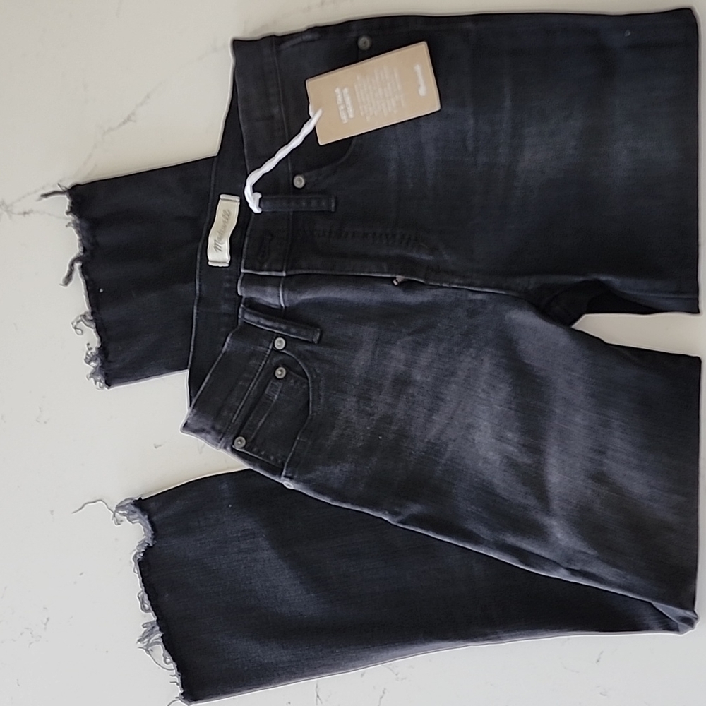 Madewell Cali Demi Boot Crop Jeans - 26